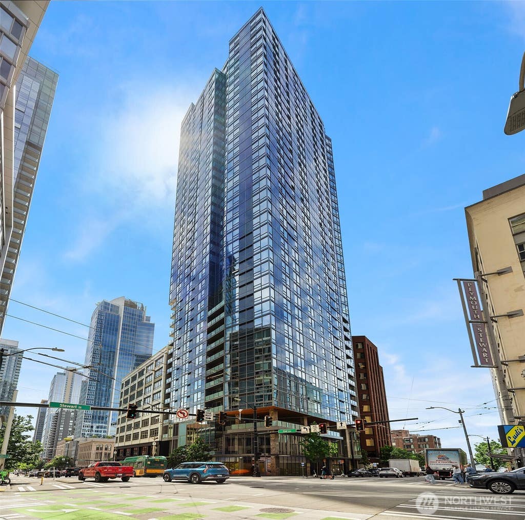 Photo of 121 Stewart Street #908, Seattle, WA 98101 (MLS # 2574071)