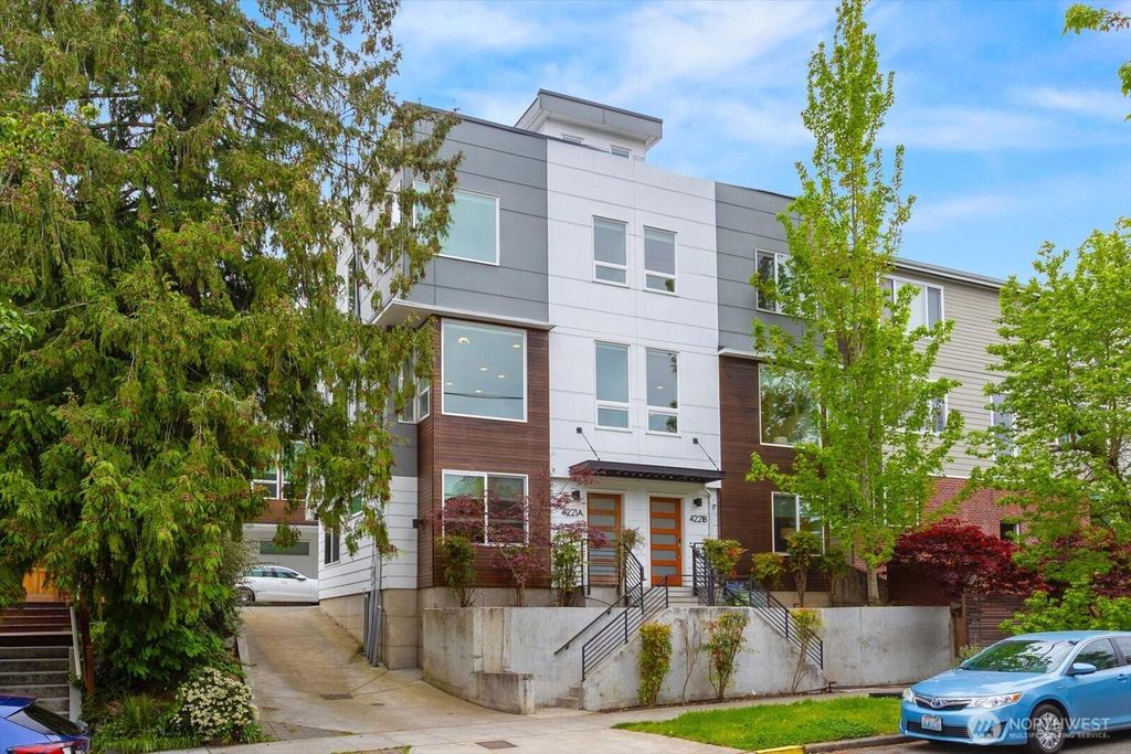 Photo of 4221 Evanston Avenue N #A, Seattle, WA 98103 (MLS # 2521211)