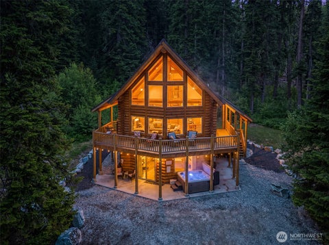 Photo of 174 Deep Powder Lane, Leavenworth, WA 98826 (MLS # 2534190)