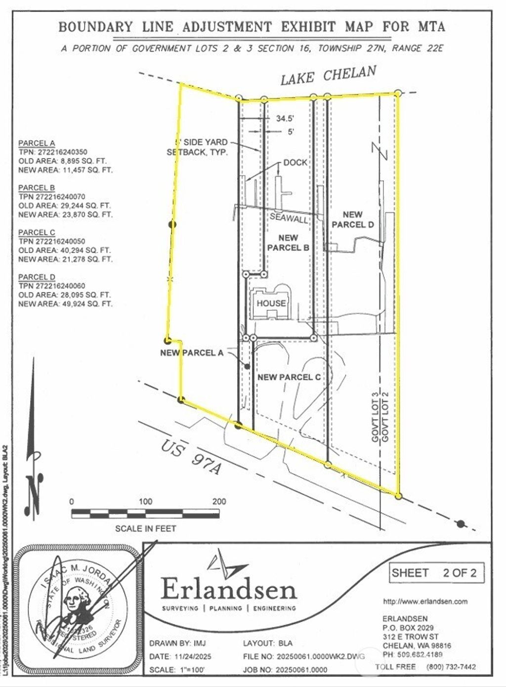 Photo of 4102 4060 US Hwy 97A, Chelan, WA 98816 (MLS # 2461706)