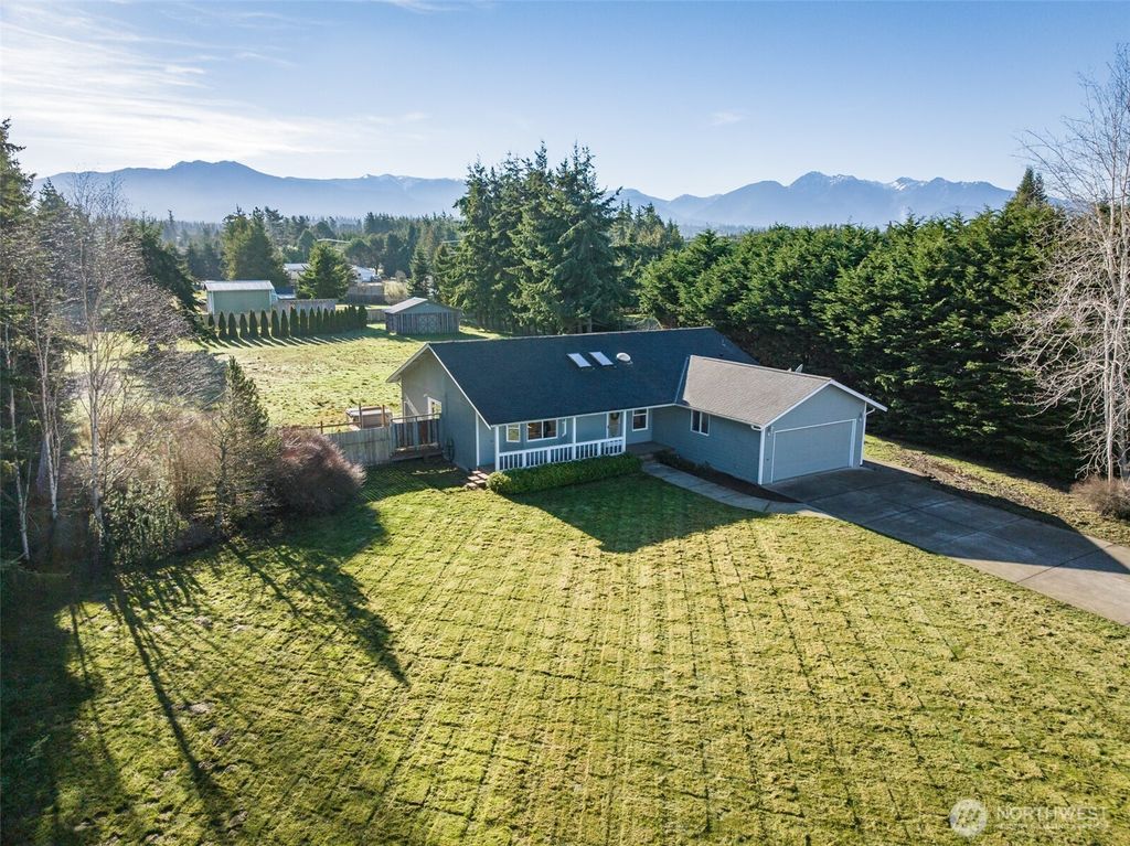 Photo of 2042 Finn Hall Rd Rd, Port Angeles, WA 98362 (MLS # 2470998)