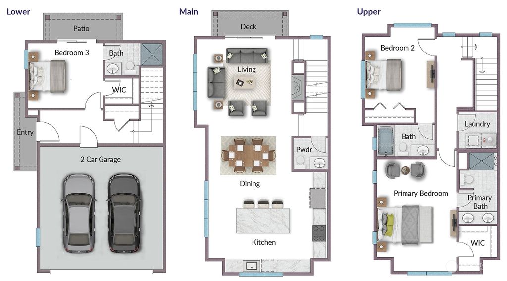 Photo of 13411 35th (Unit 3A) Drive SE, Mill Creek, WA 98012 (MLS # 2187806)