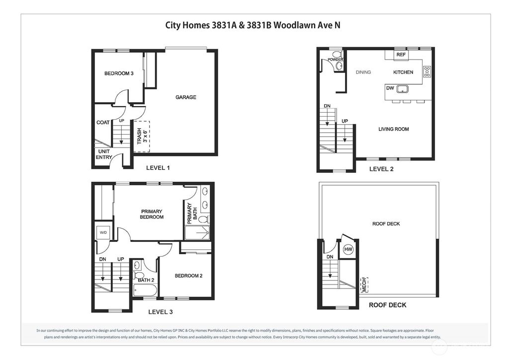 Photo of 3831 B Woodlawn Avenue N, Seattle, WA 98103 (MLS # 2358028)