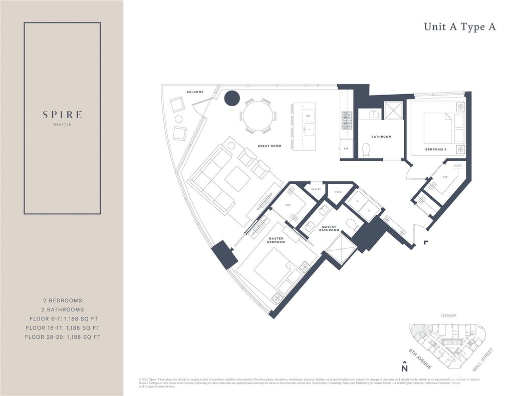 Photo of 2510 6th Avenue #708, Seattle, WA 98121 (MLS # 2214403)