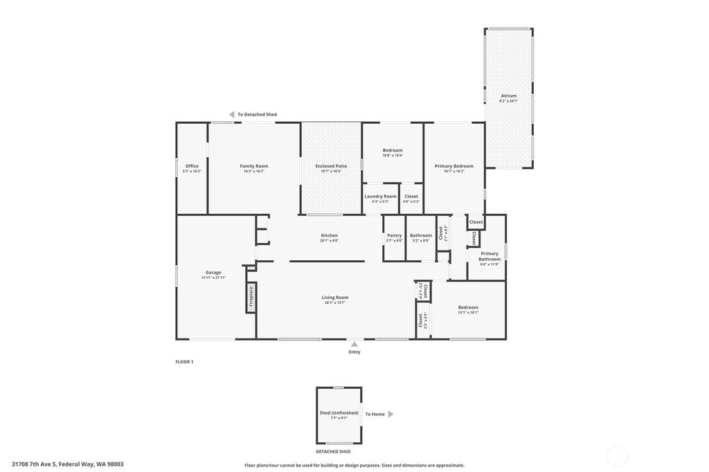 Photo of 31708 7th Avenue S, Federal Way, WA 98003 (MLS # 2447486)