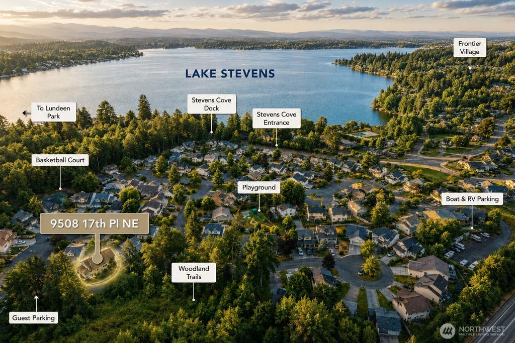 Photo of 9508 17th Place NE, Lake Stevens, WA 98258 (MLS # 2548990)