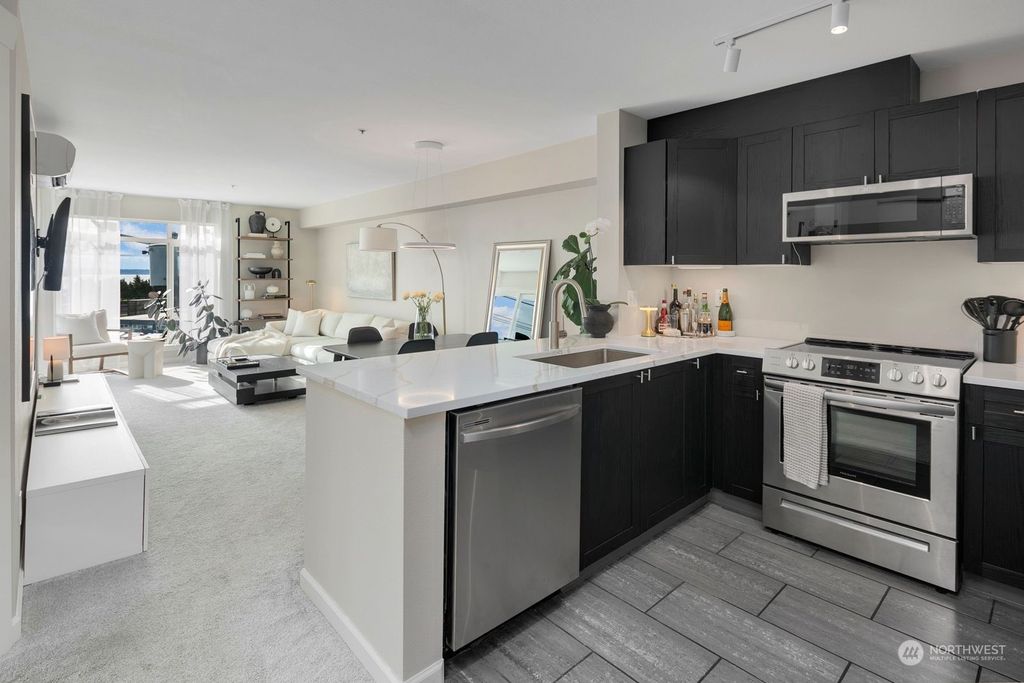 Photo of 500 Elliott Avenue W #406, Seattle, WA 98119 (MLS # 2061070)