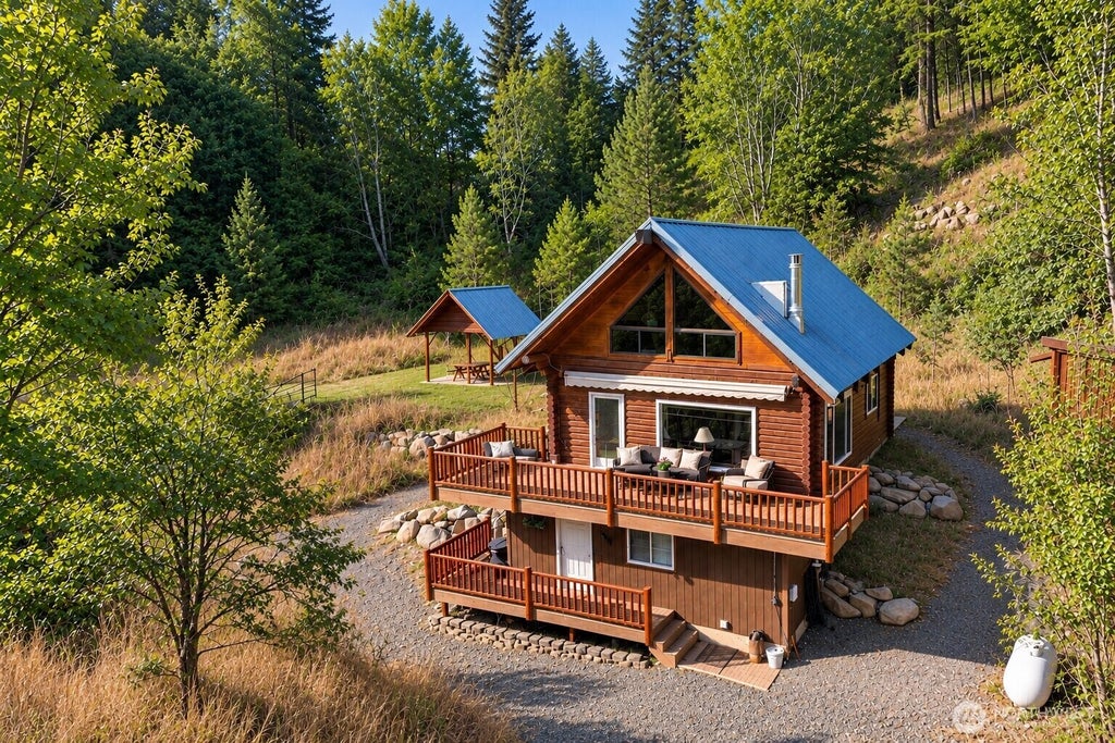 Photo of 10666 Chumstick Hwy Hwy, Leavenworth, WA 98826 (MLS # 2590764)