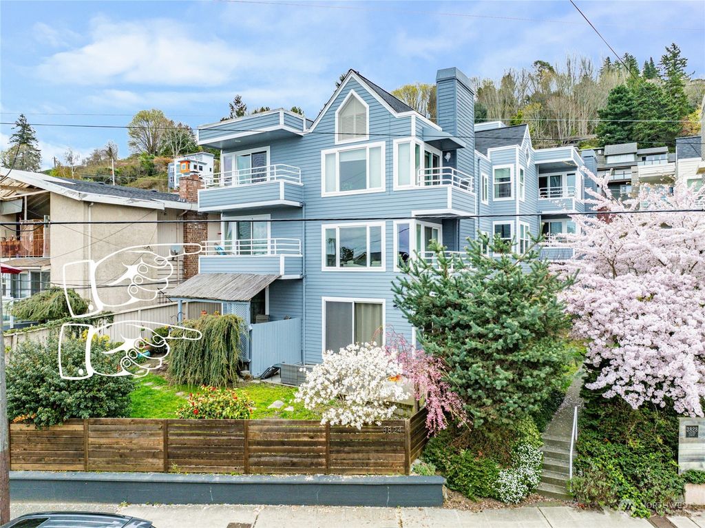 Photo of 3824 Beach Drive SW #202, Seattle, WA 98116 (MLS # 2211965)