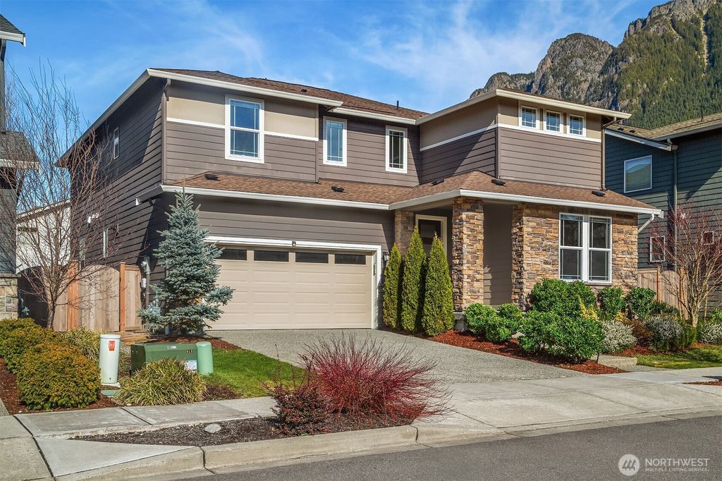 Photo of 346 Zemp Way NE, North Bend, WA 98045 (MLS # 2336381)