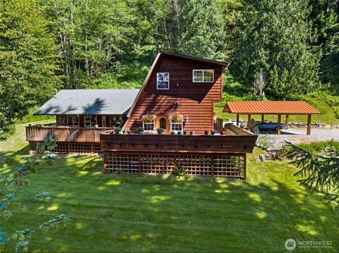 Photo of 33217 Mount Tahoma Canyon Road E, Ashford, WA 98304 (MLS # 2551111)
