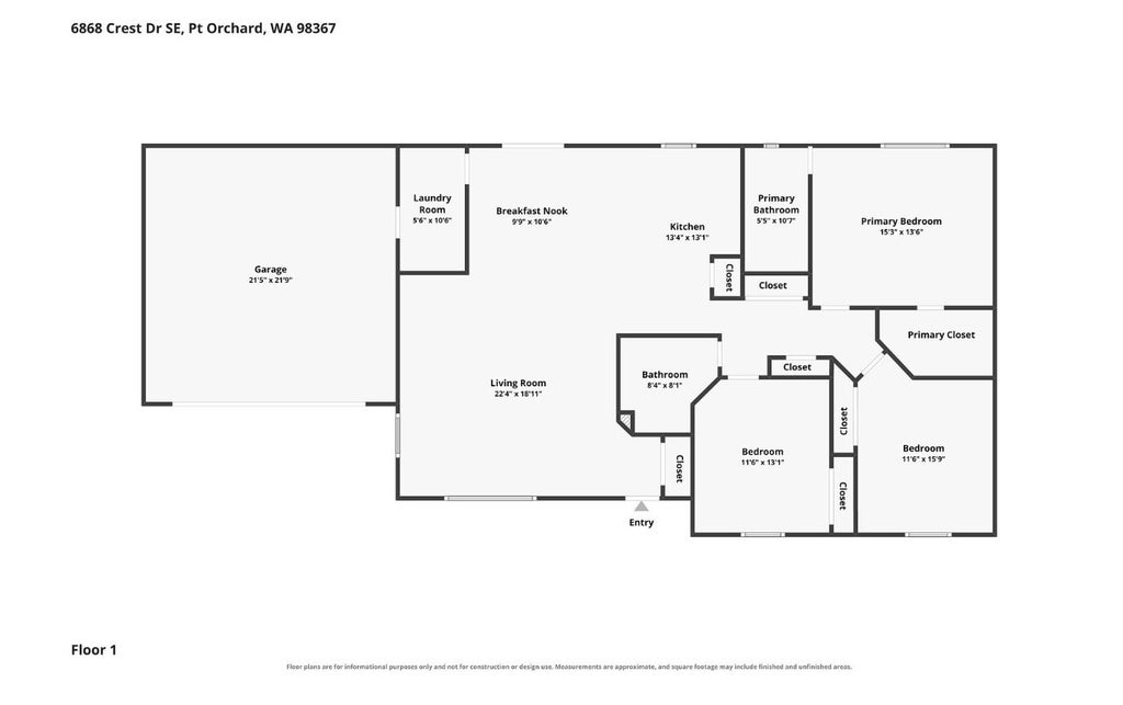 Photo of 6868 Crest Drive SE, Port Orchard, WA 98367 (MLS # 2596300)