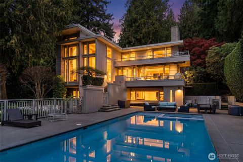 Photo of 3445 Hunts Point Road, Hunts Point, WA 98004 (MLS # 2510053)