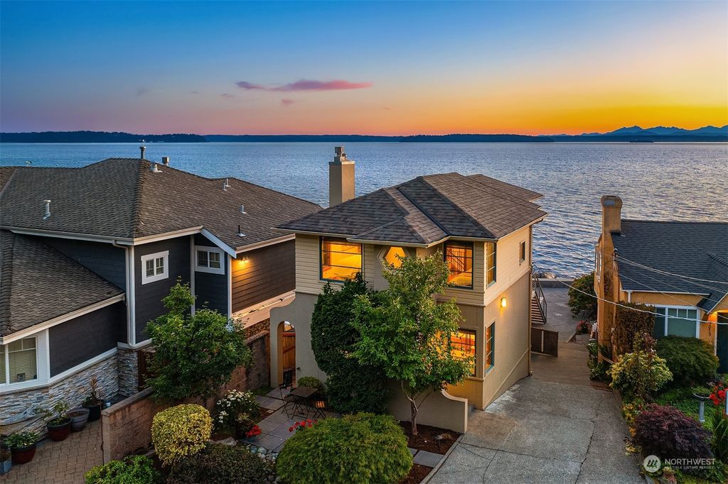 Photo of 5079 Beach Drive SW, Seattle, WA 98136 (MLS # 2141042)