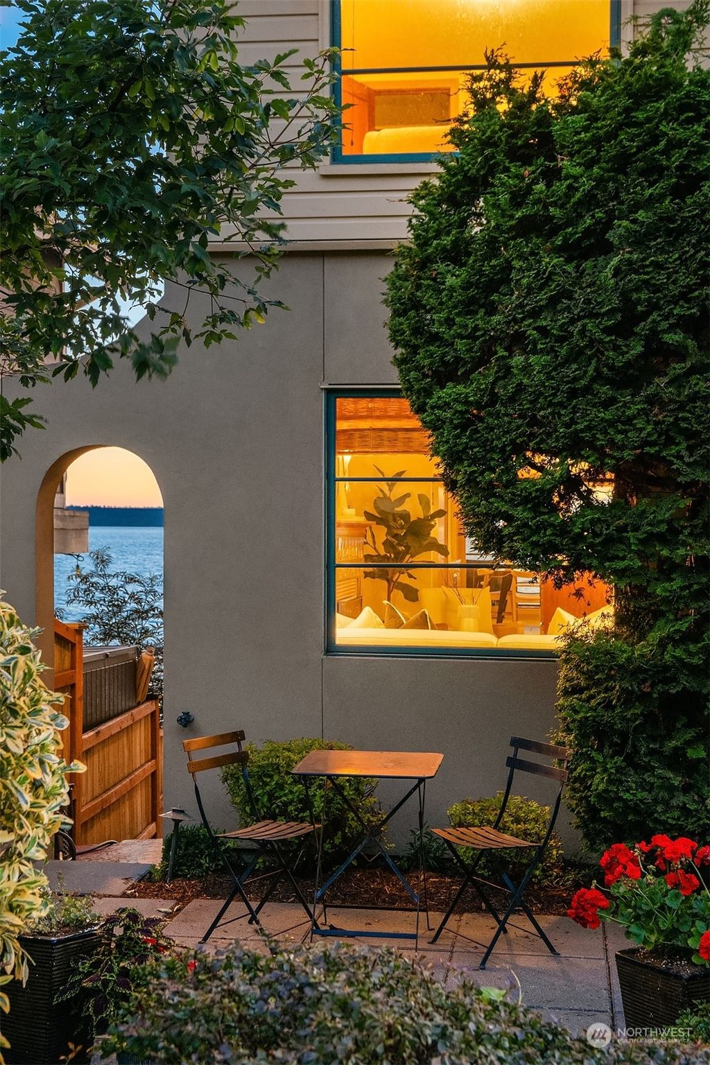 Photo of 5079 Beach Drive SW, Seattle, WA 98136 (MLS # 2141042)