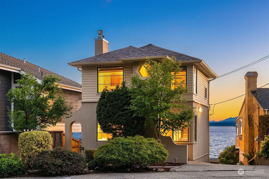 Photo of 5079 Beach Drive SW, Seattle, WA 98136 (MLS # 2141042)