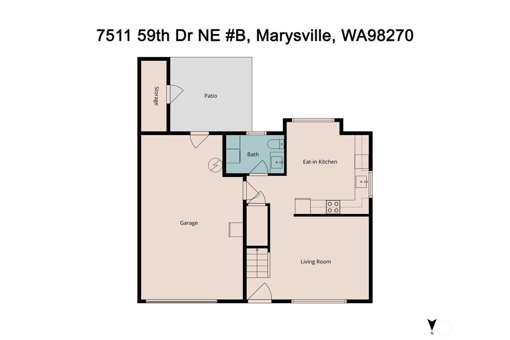 Photo of 7511 59th Drive NE, Marysville, WA 98270 (MLS # 2525331)