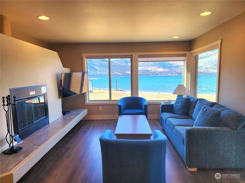 Photo of 1 Lakeside 706-D, Manson, WA 98831 (MLS # 2020746)