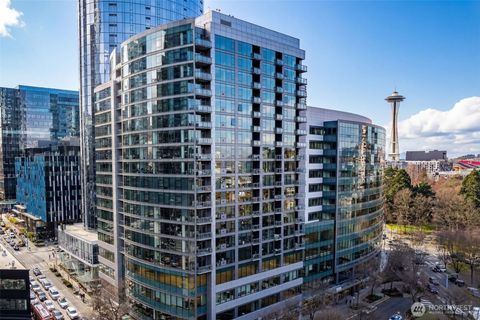 Photo of 820 Blanchard Street #1406, Seattle, WA 98121 (MLS # 2483866)