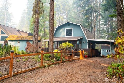 Photo of 411 N Mt Seattle Way, Hoodsport, WA 98548 (MLS # 2431184)