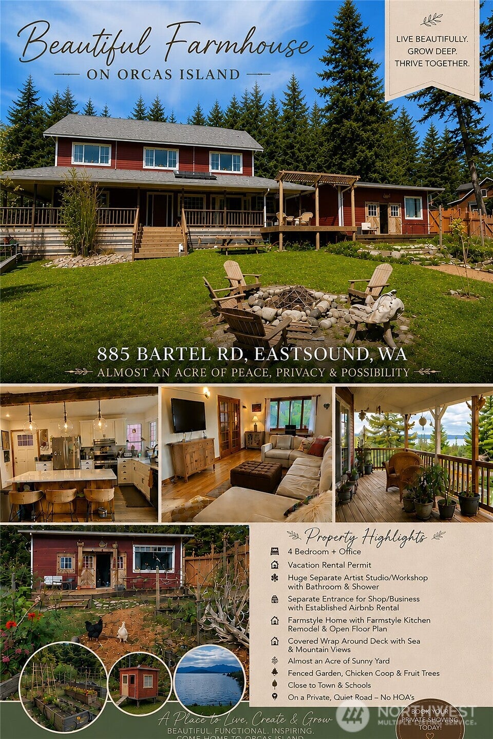 Photo of 885 Bartel Road, Orcas Island, WA 98245 (MLS # 2574250)