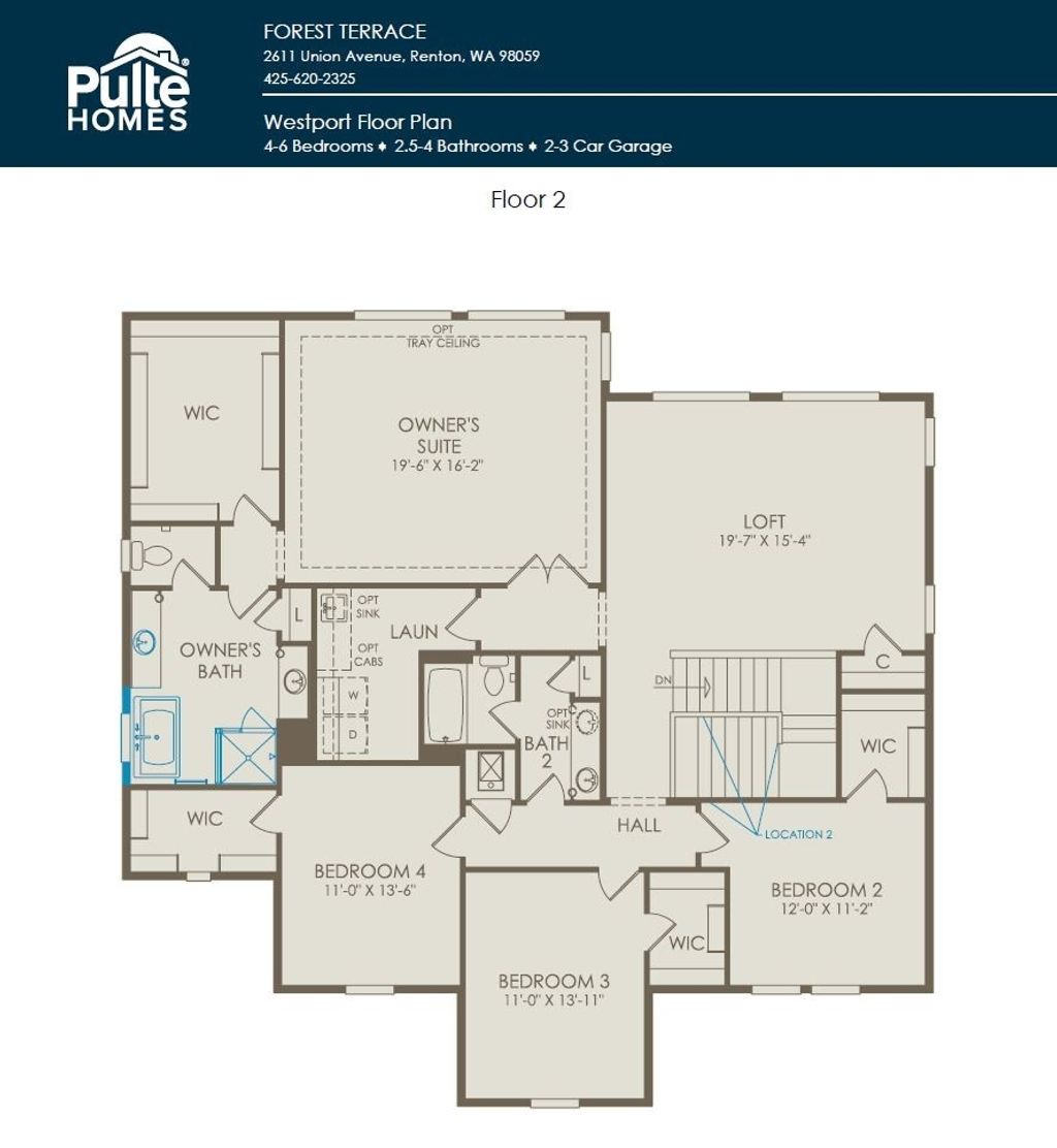 Photo of 3818 NE 27th Place #6, Renton, WA 98059 (MLS # 1987102)