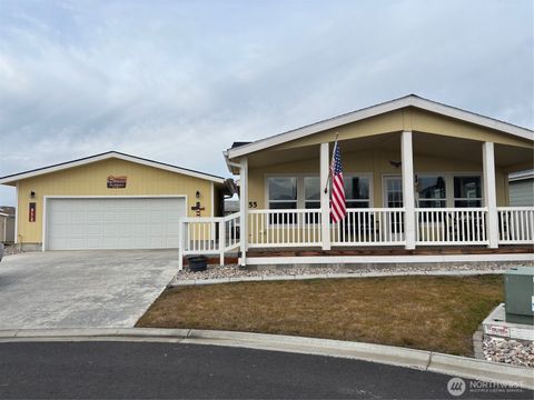 Photo of 1701 E Burr Avenue #55, Moses Lake, WA 98837 (MLS # 2478220)