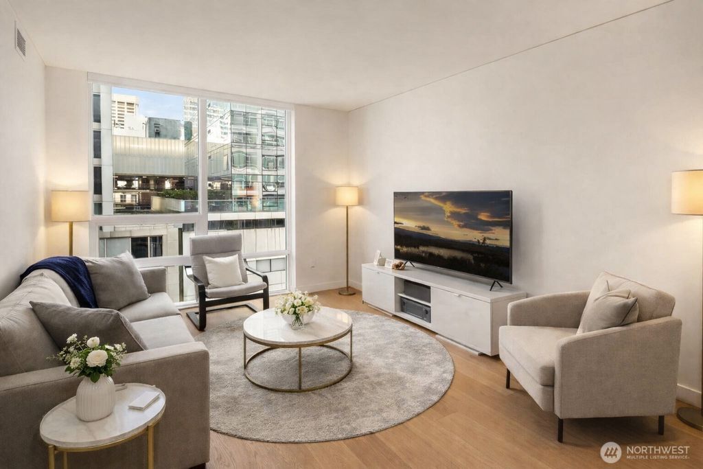 Photo of 121 Stewart Street #603, Seattle, WA 98101 (MLS # 2499689)