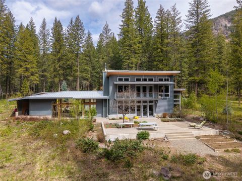 Photo of 589 Lost River Road Rd, Mazama, WA 98833 (MLS # 2508767)