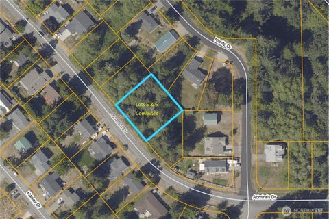 Photo of 0 lots 5&6 Admirals Drive, Coupeville, WA 98239 (MLS # 2538238)