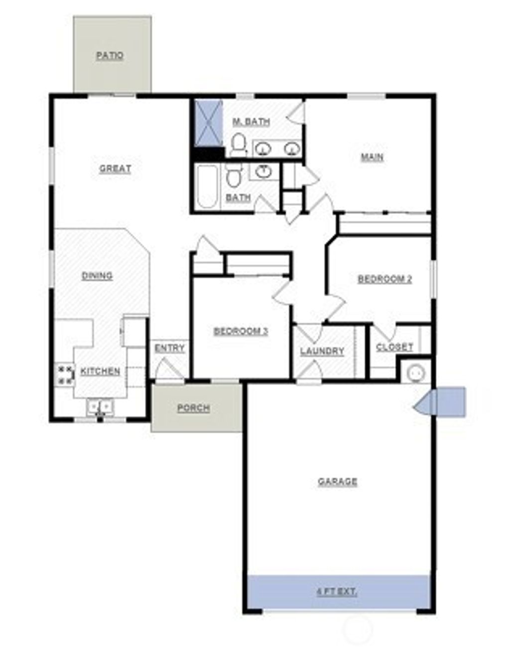 Photo of 4314 W Redhead Ave Ave, Moses Lake, WA 98837 (MLS # 2472825)