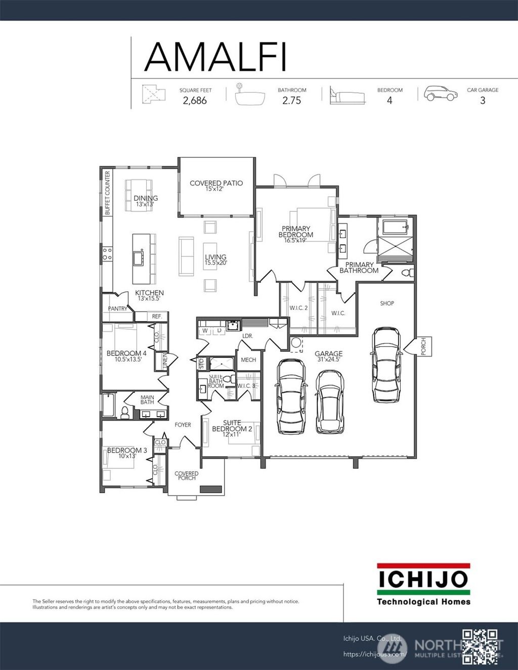 Photo of 15011 NW 11th Place, Vancouver, WA 98685 (MLS # 2458449)