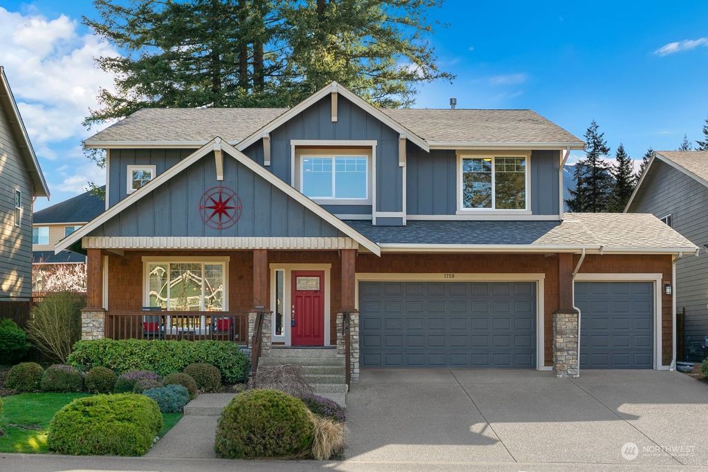 Photo of 1758 Tannerwood Way SE, North Bend, WA 98045 (MLS # 2050037)