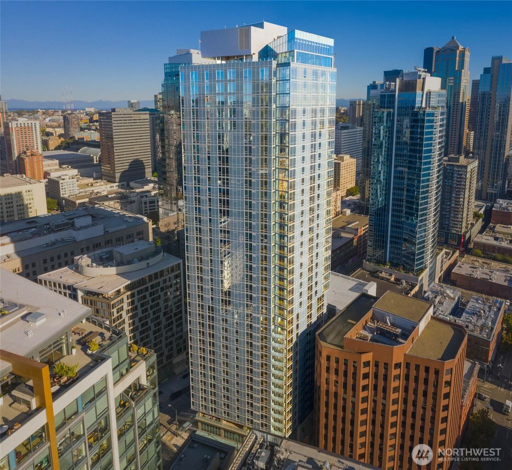 Photo of 121 Stewart Street #401, Seattle, WA 98101 (MLS # 2463010)