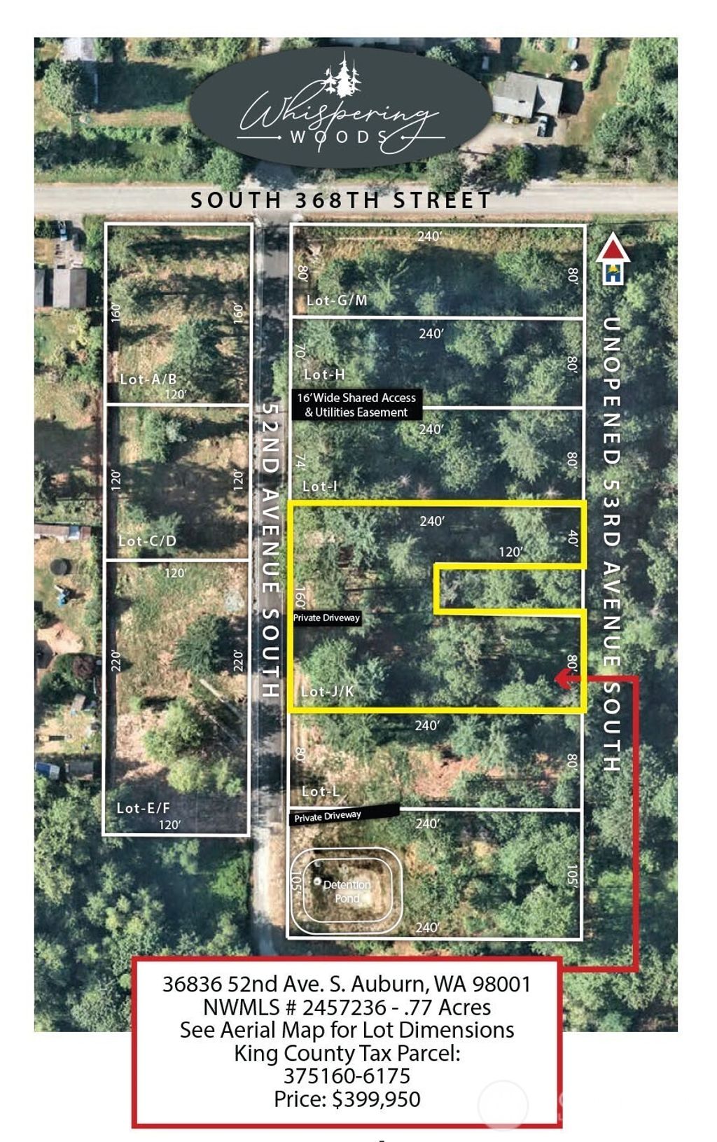 Photo of 36836 52ND Avenue S #JK, Auburn, WA 98001 (MLS # 2457236)