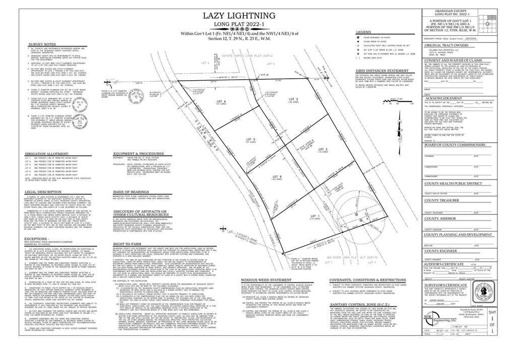 Photo of 0 NNA Lazy Lightning SP 1,2, 4-6, Pateros, WA 98846 (MLS # 2476085)