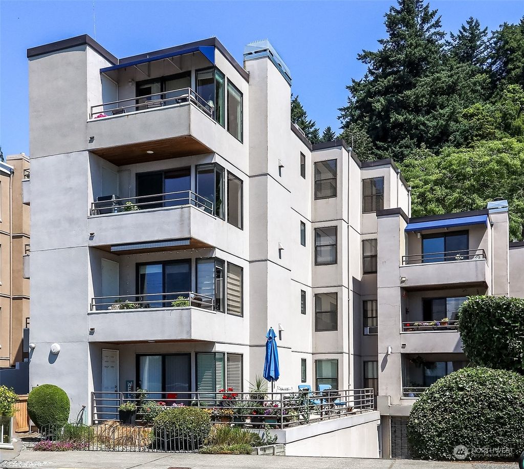 Photo of 4222 Beach Drive SW #303, Seattle, WA 98116 (MLS # 2138081)