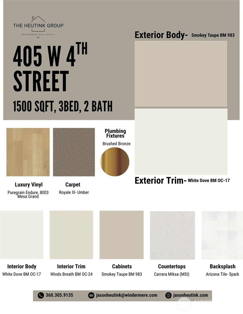 Photo of 405 W 4th Street, Everson, WA 98247 (MLS # 2498179)