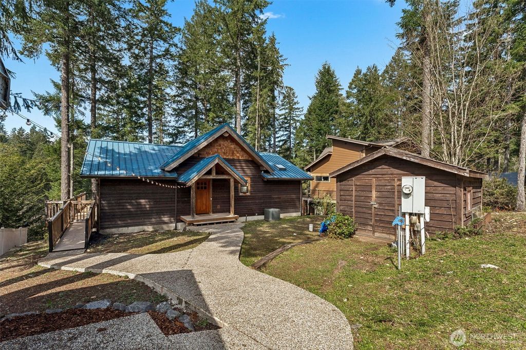 Photo of 390 E Emerald Lake Drive E, Grapeview, WA 98546 (MLS # 2493052)