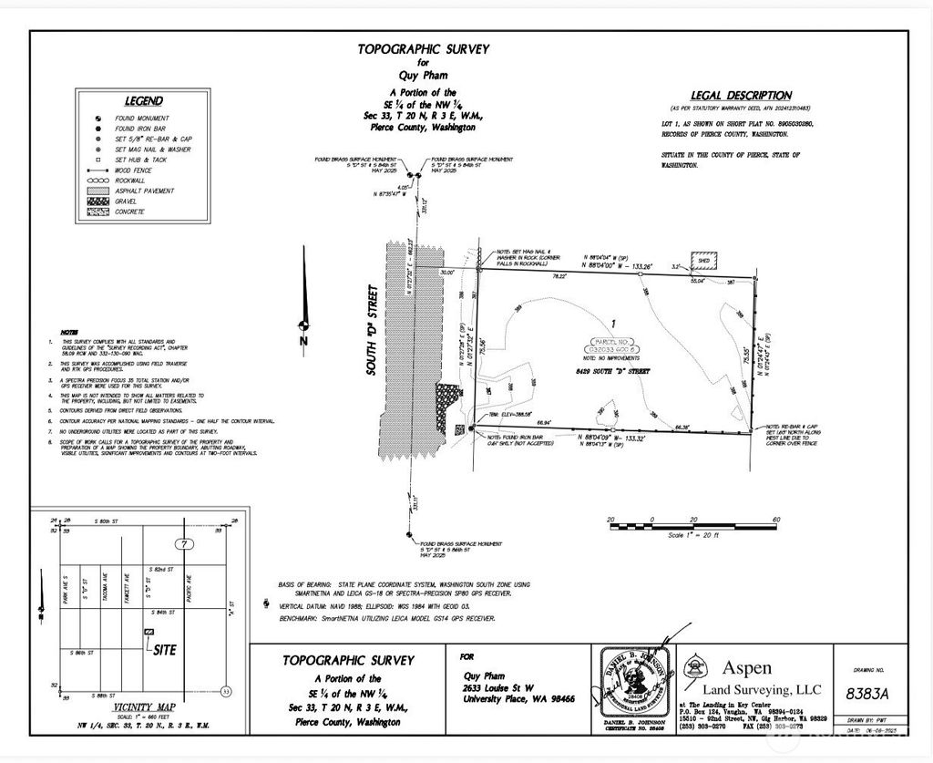 Photo of 8429 S D Street, Tacoma, WA 98444 (MLS # 2474970)