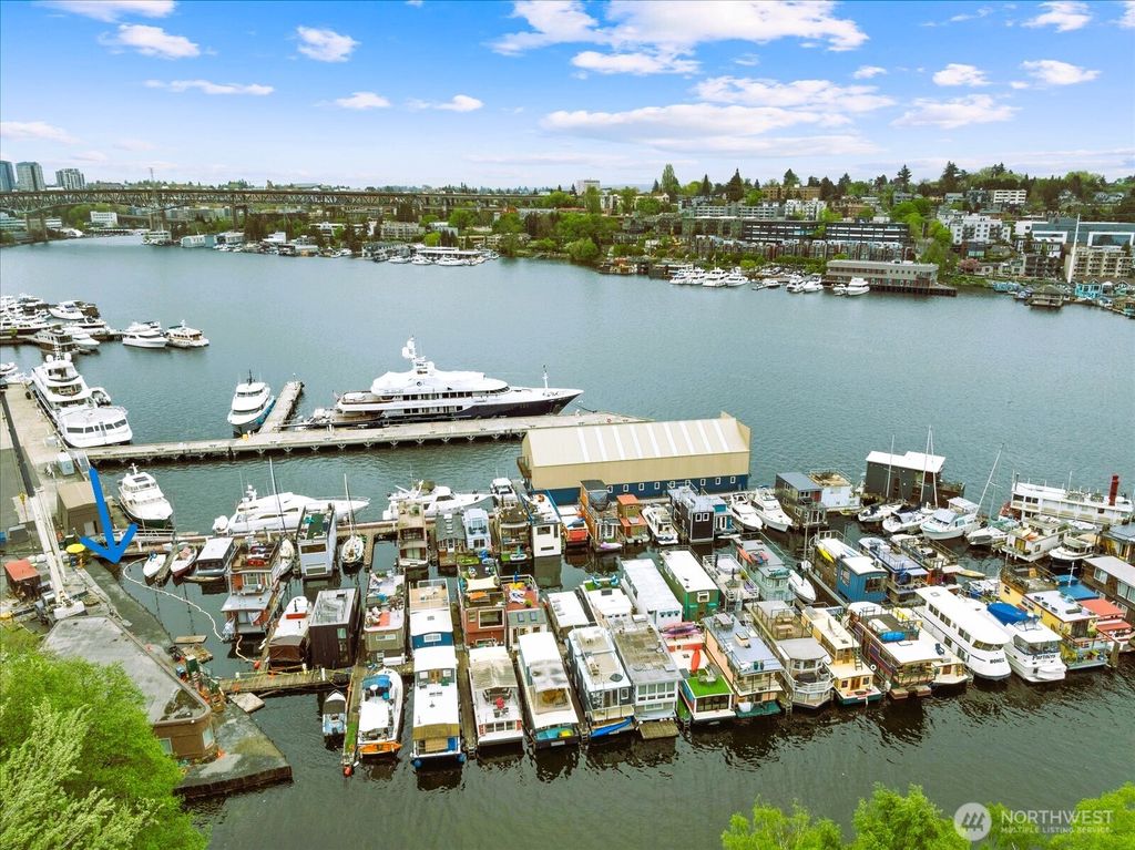 Photo of 2143 N Northlake Way #A1, Seattle, WA 98103 (MLS # 2541501)