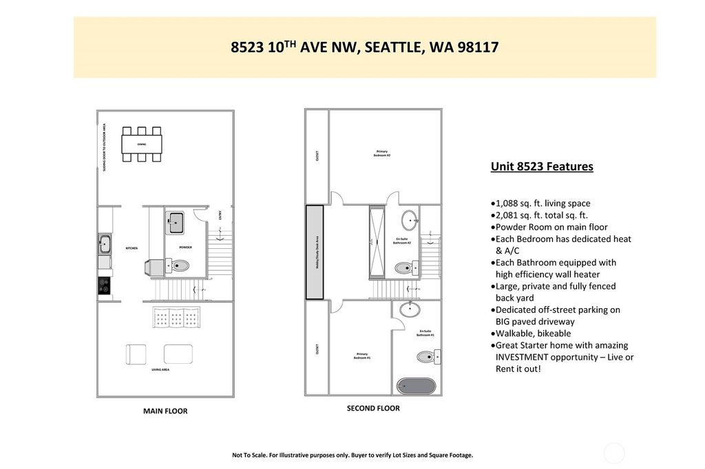 Photo of 8523 10th Avenue NW, Seattle, WA 98117 (MLS # 2345808)