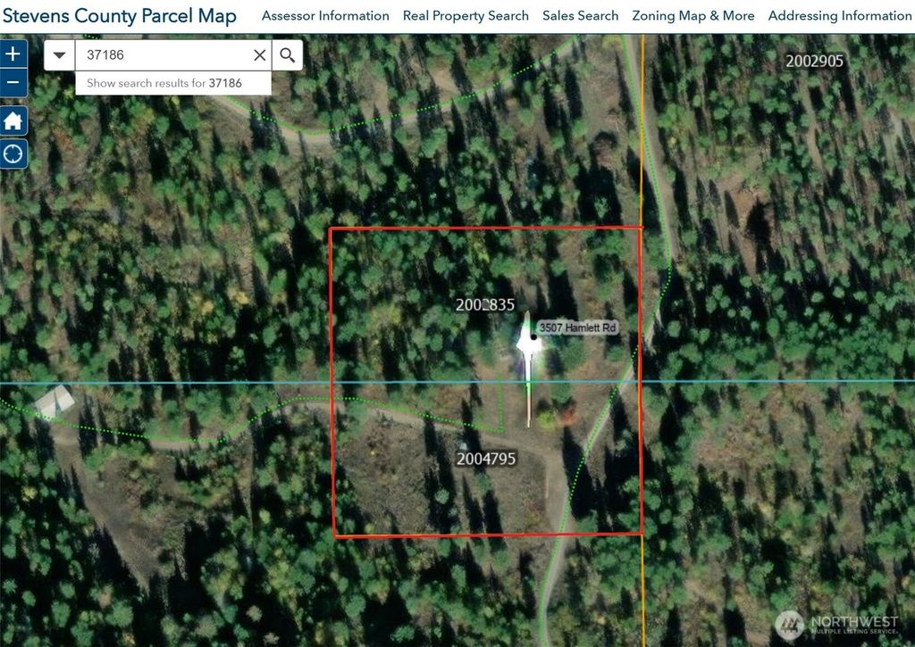 Photo of 3507 HAMLETT Road, Kettle Falls, WA 99141 (MLS # 2513827)