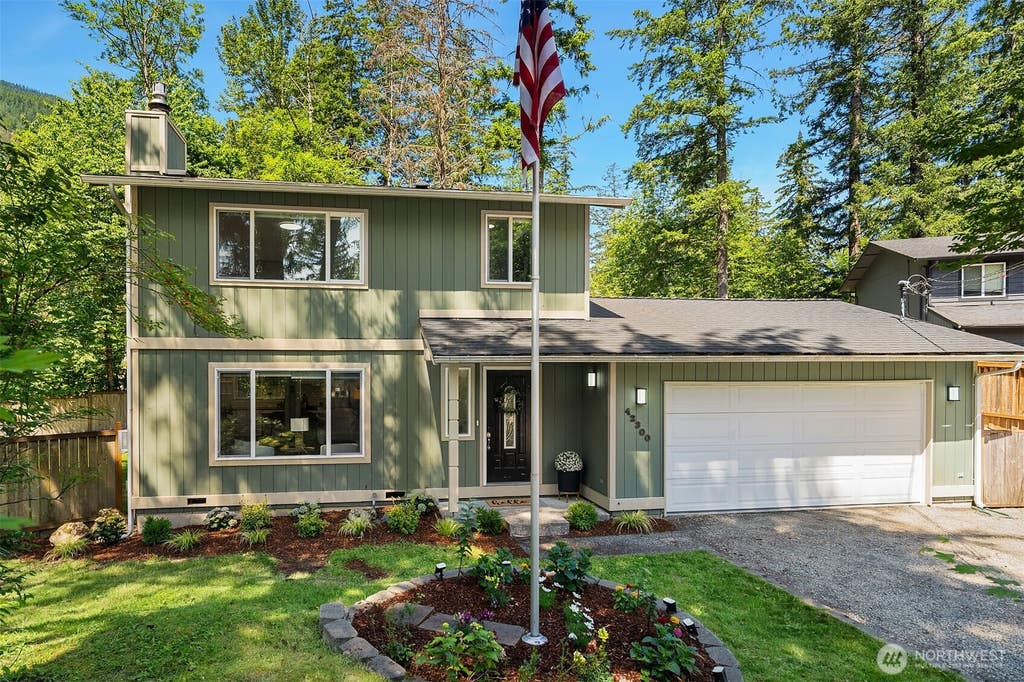 Photo of 42300 SE 168th Court, North Bend, WA 98045 (MLS # 2545647)