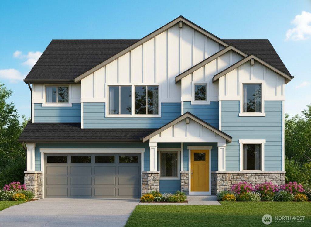 Photo of 10601 SE 201st (Lot8) Place, Kent, WA 98031 (MLS # 2505303)