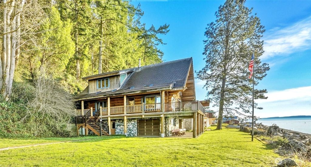 Photo of 154 Rockaway Beach Lane, Camano Island, WA 98282 (MLS # 2472047)