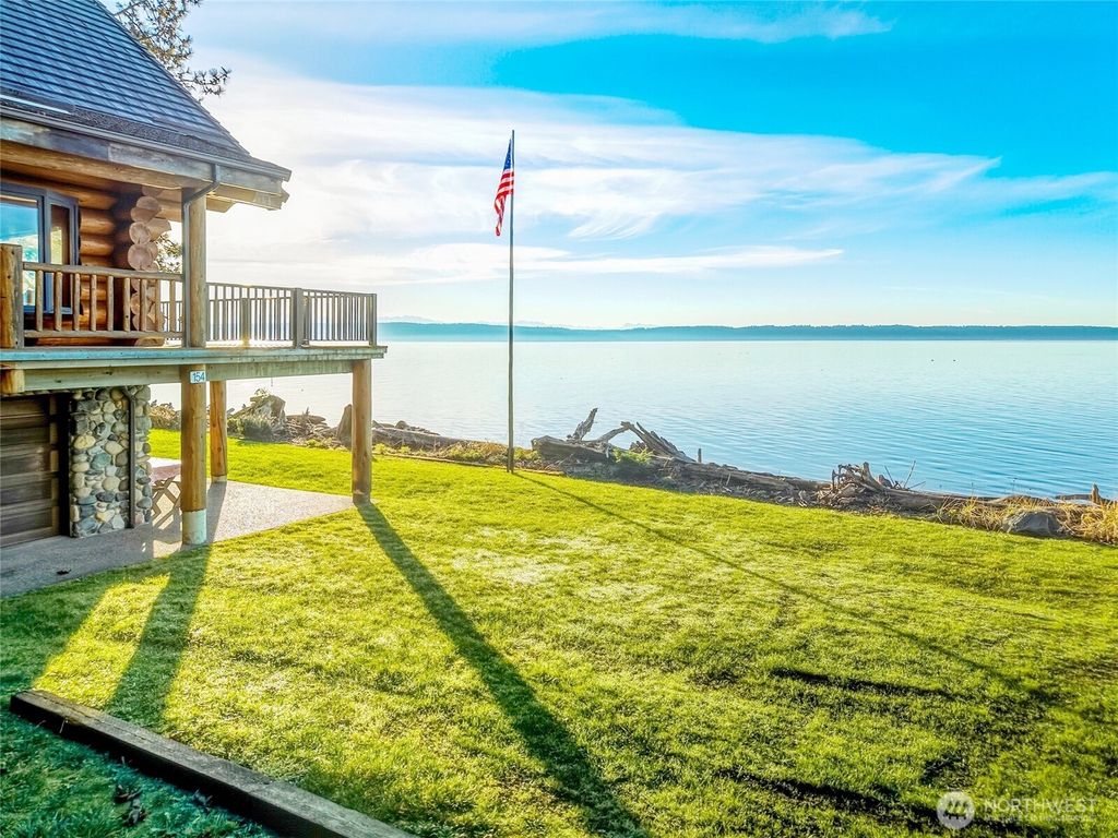 Photo of 154 Rockaway Beach Lane, Camano Island, WA 98282 (MLS # 2472047)