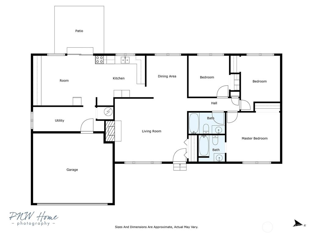 Photo of 7710 Easy Street, Everett, WA 98203 (MLS # 2341464)