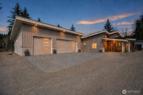 Photo of 216 Huckleberry Hill Drive, Port Angeles, WA 98363 (MLS # 2513111)