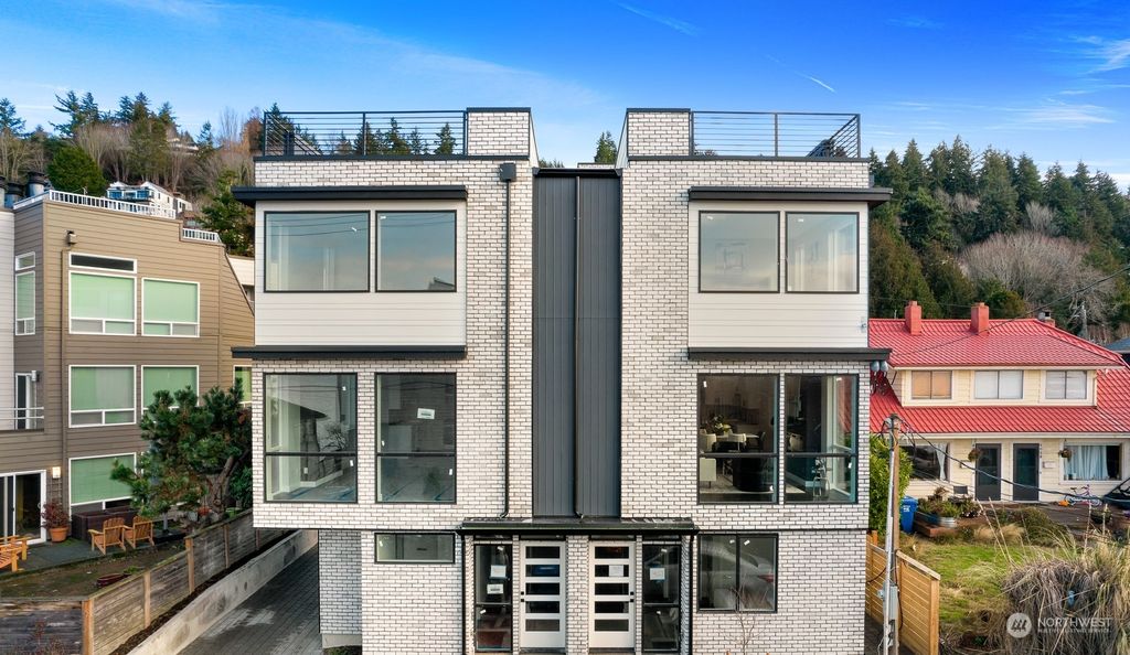 Photo of 4022 Beach Drive SW, Seattle, WA 98116 (MLS # 2040538)